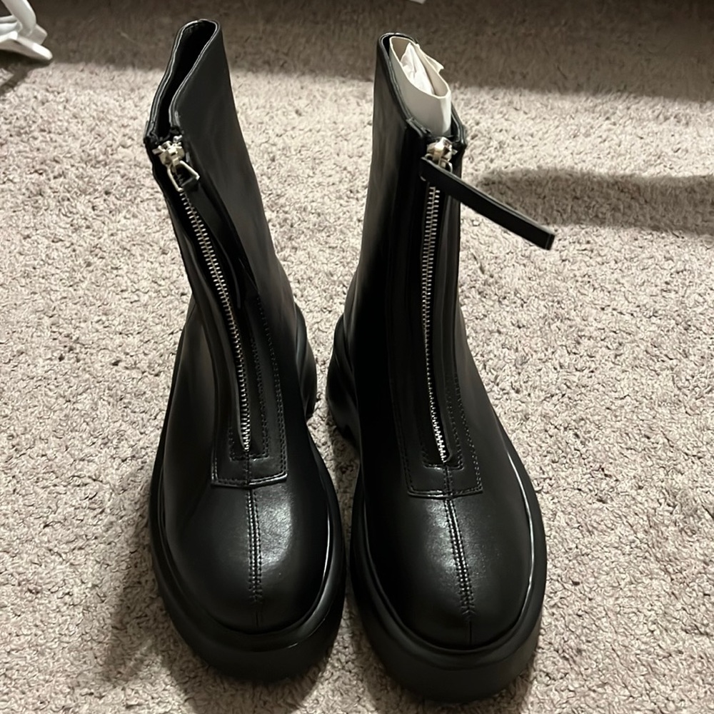 Black boots